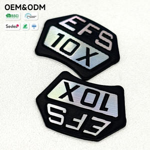 Placa de Identificación de Vehículo Todoterreno con Logotipo Cortado por CNC en 3D, Personalizada, de Metal Anodizado Duradero - Product Image 2