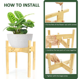 <span class=keywords><strong>Support</strong></span> de plante <span class=keywords><strong>en</strong></span> bambou <span class=keywords><strong>réglable</strong></span>, <span class=keywords><strong>hauteur</strong></span> extensible, porte-pot de fleurs pour pots de 9 à 12 pouces, <span class=keywords><strong>support</strong></span> de plante d'intérieur et d'extérieur - Product Image 5
