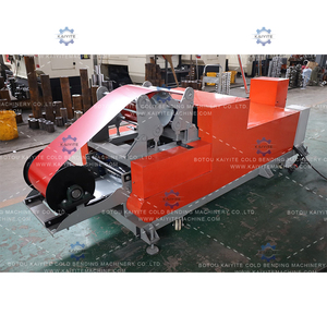 Machine mobile de fabrication de gouttières, équipement robuste de formage de gouttières de pluie avec système de commande hydraulique - Product Image 3