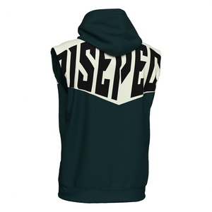 Sweat à capuche sans manches pour la boxe, idéal pour les séances d'échauffement, tissu respirant, sweat à capuche pour l'entraînement en salle de sport - Product Image 6