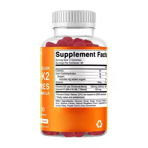 Oem Fabrieksvoorraad Hoogwaardige Vitamine D3 K2 Volwassen Gummy Poeder Zachte Capsules Voedingssupplementen Voor De Gezondheid Van Het Bot - Product Image 4