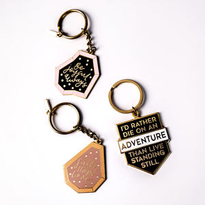 Benzersiz şekli Metal anahtarlık-özel tasarım, Logo. Şirket yıldönümü hediyeleri, fuarlar, sadakat programları için harika. - Product Image 6