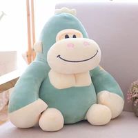 Peluche singe en tissu peluche haute densité, durable, coutures soignées, pour machine à griffes, lavable, texture douce, double couche