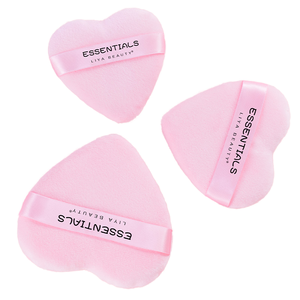 Mini Esponja de Maquillaje Portátil, Triangular, en Forma de Gota de Agua, de Algodón, para Aplicar Polvo Facial - Product Image 1