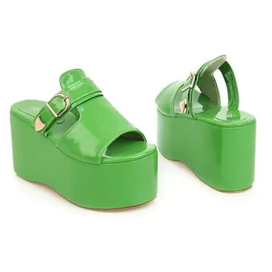 Asuandra Platform Slide - Verde - Product Image 1