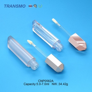 OEM Empty Tube Gloss Private Label <b>Lipgloss</b> Tube Customized logo 5ml <b>Lipgloss</b> <b>Lipgloss</b> Tubes - Product Image 1