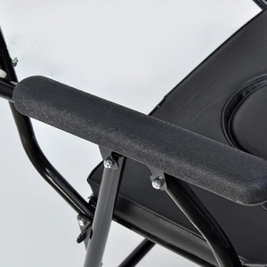 Chaises de toilette portables et légères avec rehausseurs de siège, capacité de charge de 100 kg, pour patients en fauteuil roulant, conception sécurisée pour usage médical - Product Image 5
