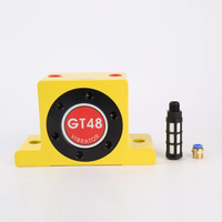GT-Serie Pneumatischer Luftturbinen-Vibrator Pneumatischer Kugelvibrator Trichter-Pulver-Aluminium-Turbinen-Luftvibrator