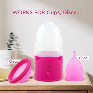 Limpiador a Vapor Automático con Certificación CE/FCC, <span class=keywords><strong>Esterilizador</strong></span> Eléctrico para Copas Menstruales, Discos y Bolas de Kegel - Product Image 5