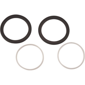 Kit de juntas de repuesto para mezcladores de fregadero, paquete de 4 juntas tóricas en blanco y negro, accesorios para grifos de baño - Product Image 1