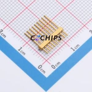HJ-MRFS9-1.27-0.5 Feedthrough / RF Insulator Connector ( Number of Cores: 9 )( Number of Rows: 1 )( Operating Temperature: ) - Product Image 2