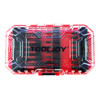 TOOLJOY – Kit de 37 embouts de tournevis en acier S2, magnétiques, Phillips, Torx, à fente, avec douilles et étui de rangement