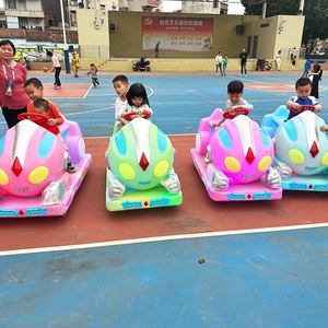 Square Bumper Car Children's Amusement Luminous Altman Battery Bumper Car Double Outdoor Parent-child Remote Control Stall Car - Product Image 4