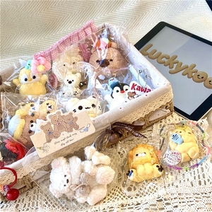 Luckykoo <b>Mini</b> Animal <b>Squishy</b> Squeeze Toy Custom Keychains Taba <b>Squishy</b> Stress Relief Toys for Children - Product Image 3