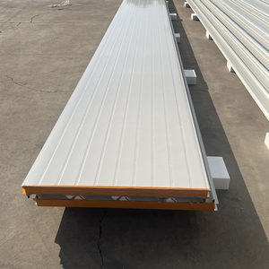 Ubin atap gudang rumah busa <span class=keywords><strong>EPS</strong></span> papan tahan air tahan korosi baja warna timbul diperluas eksterior Hotel diperluas - Product Image 3