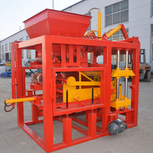 Mars <span class=keywords><strong>EXPO</strong></span> QT4-15 hydraulique brique de ciment faisant la machine ligne de production - Product Image 4