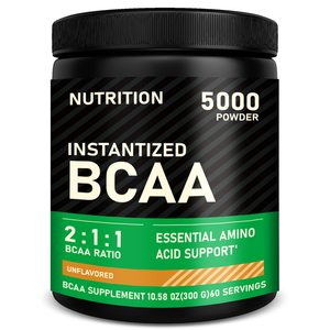 <span class=keywords><strong>BCAA</strong></span> en Polvo Instantizado en Proporción 2:1:1 para la Recuperación Muscular y la Resistencia |   Suplemento sin Sabor de 300g - Product Image 1