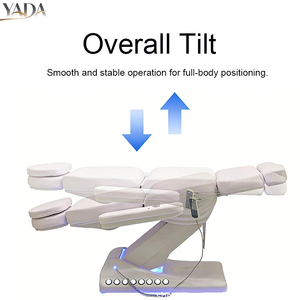 Nouvelle arrivée : Lit de beauté hydraulique, lit facial électrique, lit de massage inclinable réglable pour salon d'esthétique, avec certificat CE - Product Image 3