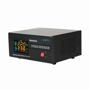 La plus haute qualité/le moins cher/la meilleure vente 2000VA 2KVA régulateur de tension automatique monophasé 110V 220V tension de sortie 500W