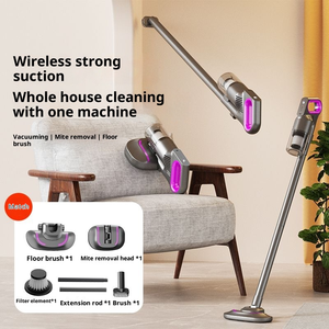 Vente d'usine Appareils électroménagers Aspirateur portable debout Aspirateur à main avec une forte aspiration de 6500pa Aspirateur sans fil - Product Image 6