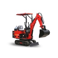 YAWEH-miniexcavadoras de brazo, mini excavadora, 0,8 toneladas, martillo hidráulico, precio de fábrica, el más barato