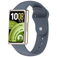 Bracelet de sport de remplacement pour Huawei Band 11 11Pro NFC, boucle inversée, bracelet de montre en silicone de couleur unie