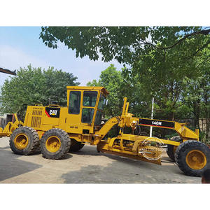 Venta caliente usada Caterpillar 140H Motor Grader Serie de rendimiento estable Heavy Duty CAT140H Grader - Product Image 1