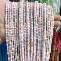 Perles de pierres précieuses en turquoise naturelle de Hubei, Chine, en vrac, facettées en forme de cube, perles carrées de 4*4 mm pour la fabrication de bijoux