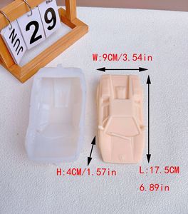 Xe Thể Thao Và Xe Buýt Nến Xà Phòng Thạch Cao Nhựa Silicone Khuôn Mẫu Có Kích Cỡ Khác Nhau Hương Liệu Thạch Cao Khuôn - Product Image 3