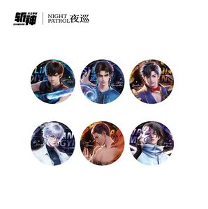 60 Boîtes en Gros NIGHT PATROL Slay the Gods: Mortal Realm Anime Watchers Series Chibi Badge Blind Box Collection Jouets Cadeau - Product Image 4
