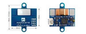 Monitor de Energía Digital CAN-L4-BM AP_PERIPH CAN de Mateksys para Aviones RC Profesionales, Multirrotores y Alas Fijas, Color Azul - Product Image 4