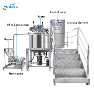 Chất lượng cao chân không homogenizer trộn Mayonnaise sản xuất máy lưu thông thiết bị trộn nhũ hóa - Product Image 2