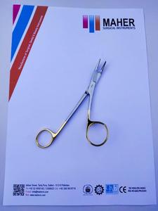 Gillies ที่ใส่เข็มกรรไกรมือขวาขนาด16ซม. ทำจากสเตนเลสสตีลเครื่องมือทางการแพทย์คุณภาพเยอรมัน - Product Image 6