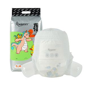 Couches-culottes pour bébé personnalisées de qualité supérieure, marque OEM, couches-culottes pour bébé ultra-minces, vente en gros d'usine - Product Image 1