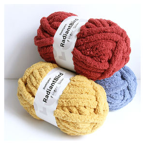 ไหมเชนิลล์หนานุ่ม 226 กรัม/256 เมตร ขายส่ง สำหรับงาน DIY ผ้าห่มโซฟา ผ้าคลุมเตียงสัตว์เลี้ยง - Product Image 5