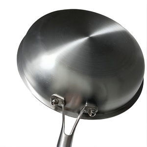 Sartén de Acero Inoxidable 316 Personalizada al por Mayor con Tapa, Compatible con Inducción, para Centros Comerciales y Casas de Huéspedes - Product Image 4