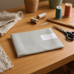 Accesorio de Tela ILAN 100x75cm Gris Para Manualidades y Costura - Product Image 2