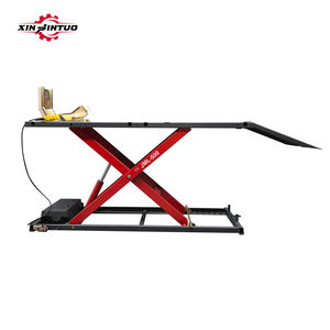 Mesa Elevadora de Tijera Hidráulica para Motocicleta Xinjintuo de Gran Venta, para Trabajo Pesado, 700 kg 1540 lb - Product Image 3