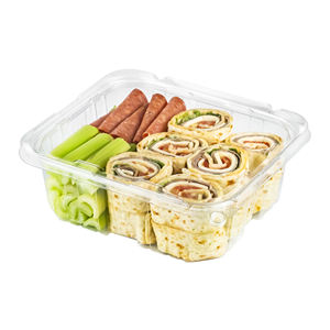 Cajas Rectangulares de Plástico con Bisagras de 64 oz de Primera Calidad de Taiwán, Reciclables, a Prueba de Manipulación, para Alimentos y Ensaladas - Product Image 2