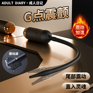 Vibrating Ejaculatory Rod For Men Electric G Spot <b>Massager</b> Silicone Charging <b>Head</b> Vibrating Eyeball - Product Image 3