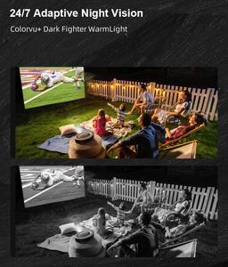 Audio bidirectionnel 16 canaux 4K CCTV POE <span class=keywords><strong>NVR</strong></span> Kit 8MP tourelle réseau système de caméra dôme en métal Vision nocturne colorée - Product Image 5