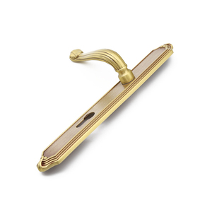 Chất lượng cao RTS Brass khóa cửa xử lý dài xử lý cho bên ngoài lối vào khách sạn phía trước phần cứng cửa - Product Image 1