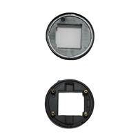 Montre de rappel de choc électrique en caoutchouc souple bicolore et plastique dur Bracelet de poignet Coque inférieure Ensemble de coque moulée par injection