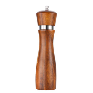 <span class=keywords><strong>Moulin</strong></span> <span class=keywords><strong>à</strong></span> <span class=keywords><strong>poivre</strong></span> <span class=keywords><strong>manuel</strong></span> en bois d'acacia de 8 pouces et <span class=keywords><strong>moulin</strong></span> <span class=keywords><strong>à</strong></span> sel portable en gros - Product Image 5