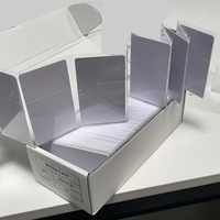 Kartu ID Kosong PVC Inkjet Berkualitas Tinggi, Dapat Dicetak, Laminasi Plastik Putih, Dilengkapi Chip RFID Tk4100 125khz