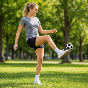 Ballon d'exercice portable et léger, cadeau créatif pour tous <span class=keywords><strong>les</strong></span> âges, accessoires de jeu sportif - Product Image 4