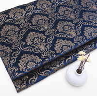 Personnalisation bronzé chinois polyester tricot collé canapé-lit tissu