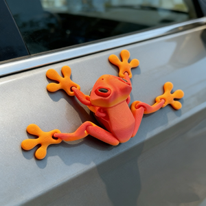 Aimants de réfrigérateur en forme de grenouille magnétique imprimés en 3D en plastique de haute technologie, les plus tendances, jouets de dragon phosphorescents - Product Image 2
