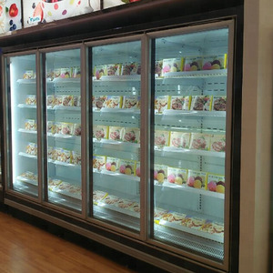 Meilleure Vente : Congélateur Vertical Commercial pour Supermarché avec Porte Vitrée, Réfrigérateur Vitrine Verticale - Product Image 1