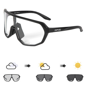 Gafas de Ciclismo KAPVOE Fotocromáticas Polarizadas Antiviento con Montura Completa Multifuncionales para Deportes - Product Image 5